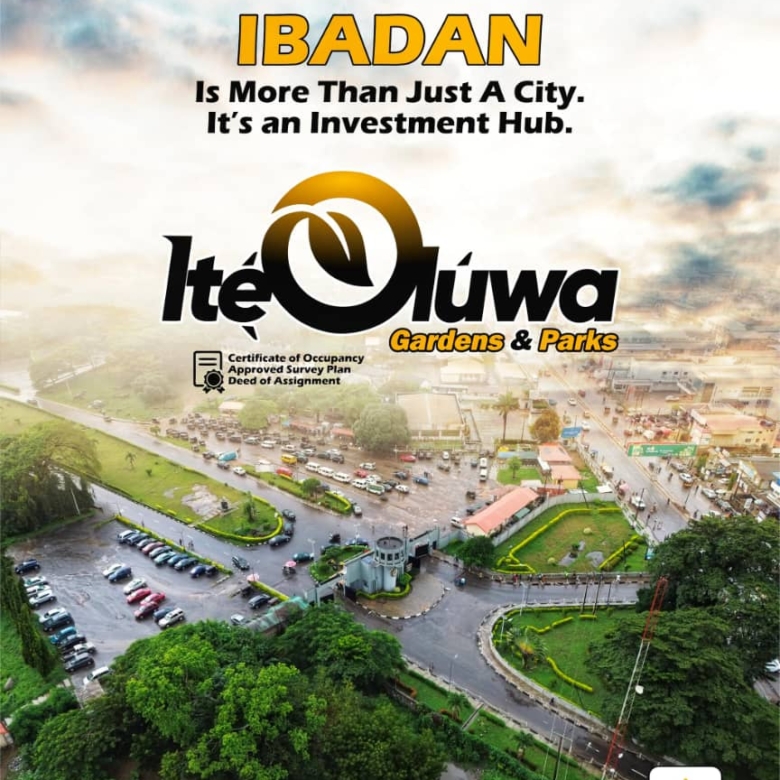 Ibadan investment hub, Ite Oluwa Gardens and Parks.