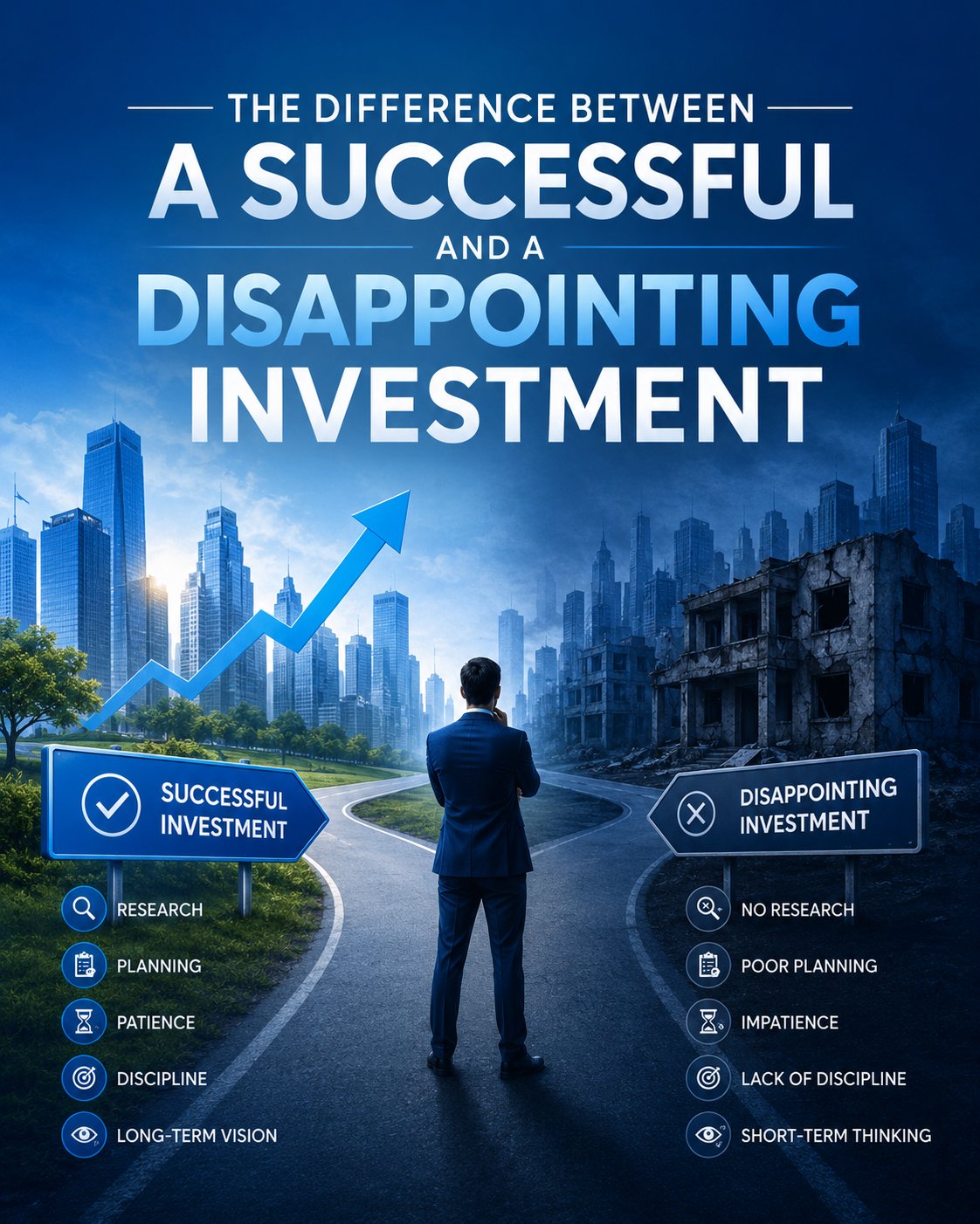 the difference between a successful and a disappointing investment the difference between a successful and a disappointing investment