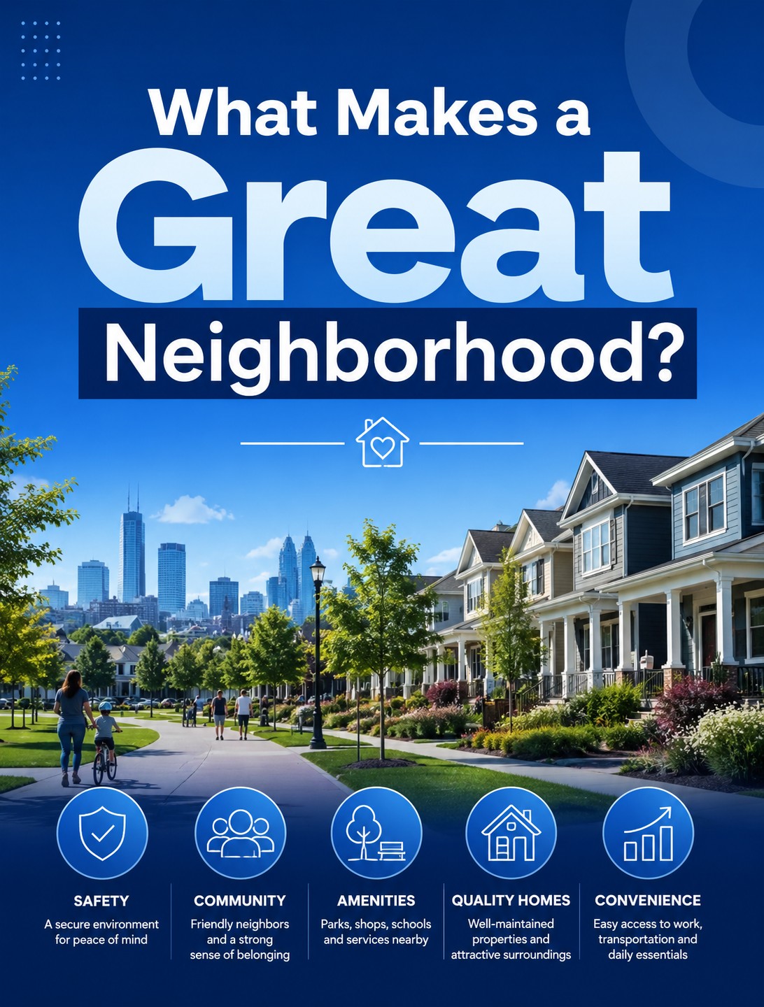 what makes a great neighborhood