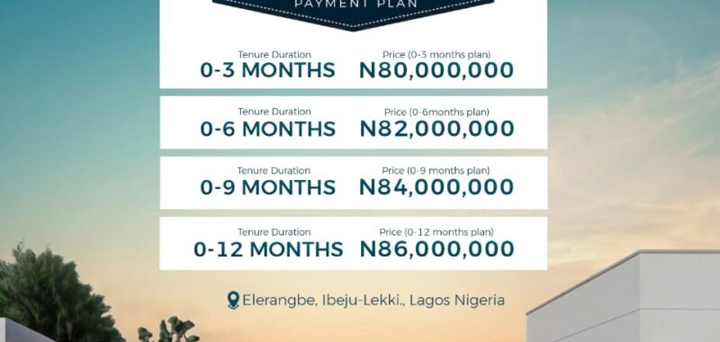 ERI LAGOS BUNGALOWS AND RESORT ESTATE